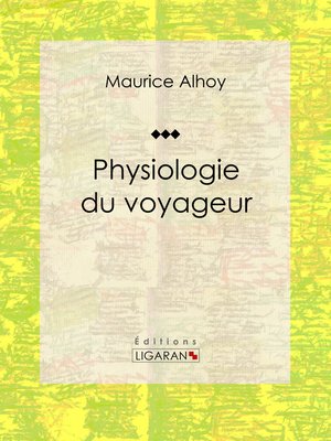 cover image of Physiologie du voyageur